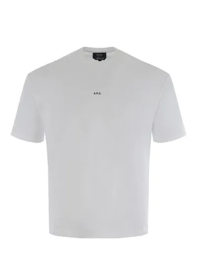 Apc A.p.c.  T-shirts And Polos White