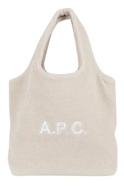 Apc Tote Ninon In Beige