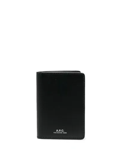 Apc A.p.c. Wallet In Lzz Noir