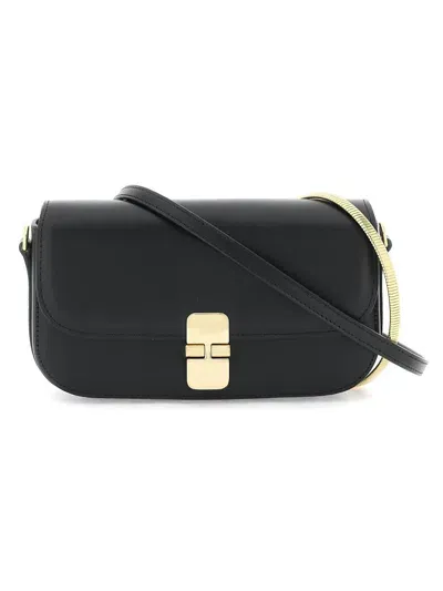 Apc Grace Chaine Clutch In Black