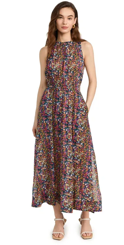 Apiece Apart Bali Tank Dress Le Femme Floral Pink Multi