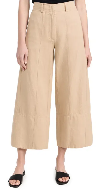 Apiece Apart Malou Wide Leg Pants Desert