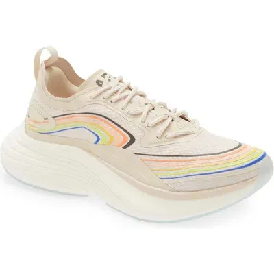 Apl Athletic Propulsion Labs Apl Streamline Running Shoe In Beach/chocolate/multi