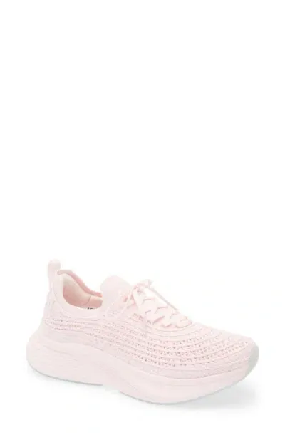 Apl Athletic Propulsion Labs Apl Techloom Zipline Running Shoe In Bleached Pink