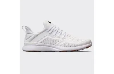 Apl Athletic Propulsion Labs Techloom Tracer Sneakers In White/black/gum