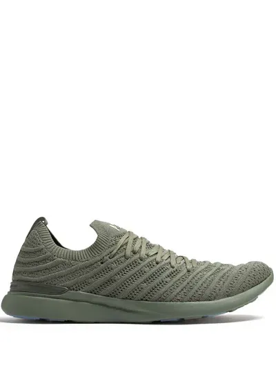 Apl Athletic Propulsion Labs Techloom Wave Trainers In Green