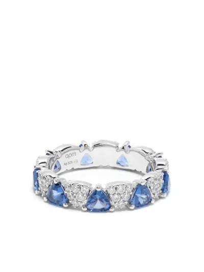 Apm Monaco Triangle Ring In Blue