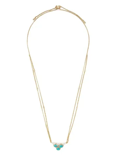 Apm Monaco Trio Adjustable Necklace In Gold