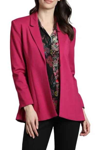 Apny Retro Blazer In Raspberry