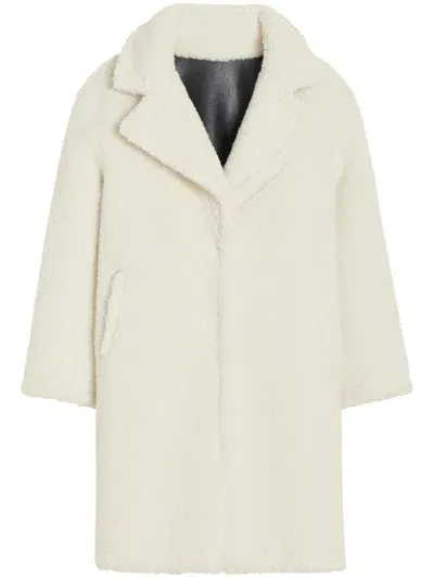 Apparis Anei Reversible Coat In White