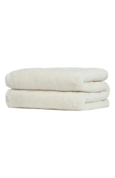 Apparis Brady Faux Fur Throw Blanket In White