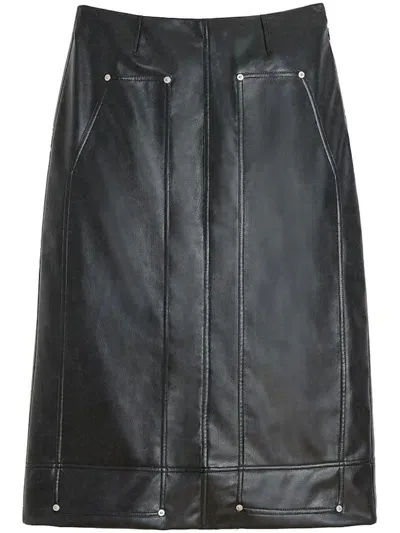 Apparis Dakota Long Skirt Noir In Black