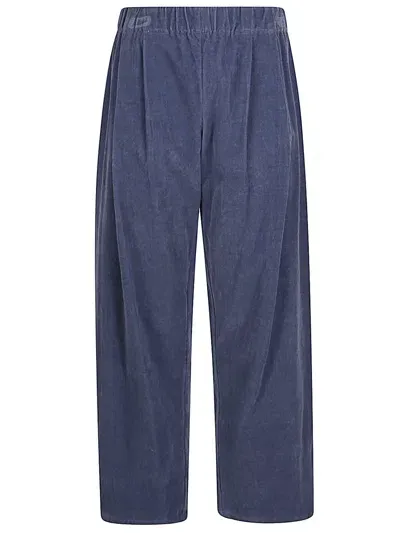 Apuntob Cotton Trousers In Clear Blue