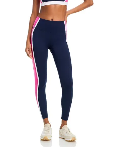 Aqua Toned Out High Rise Leggings - Exclusive In Raspberry