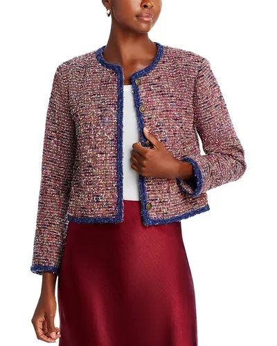 Aqua Tweed Jacket - Exclusive In Multi