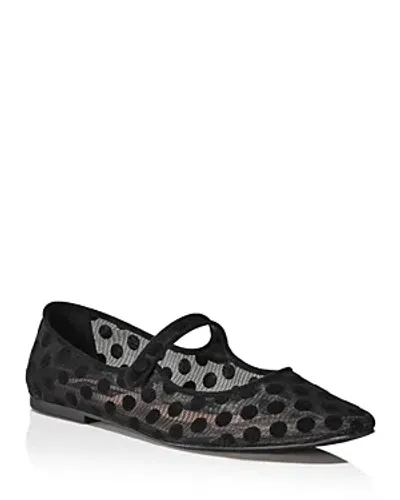 Aqua Women's Amore Strap Ballet Flats - Exclusive In Black