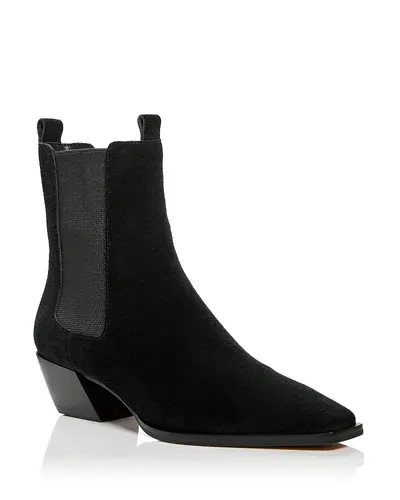 Aqua Women's Esra Chelsea Boots - Exclusive In Black Suede