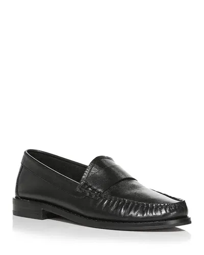 Aqua Women's Kelan Loafer Flats - Exclusive In Black