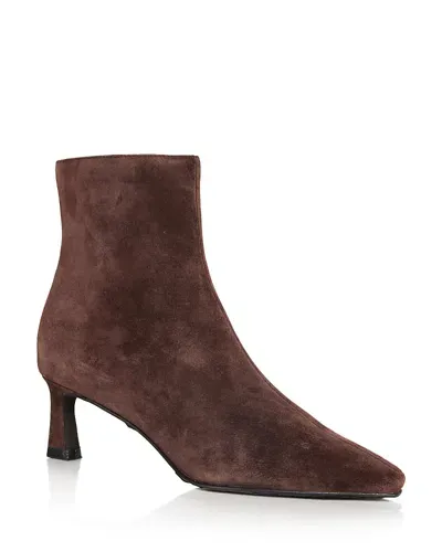 Aqua Women's Song Booties - Exclusive In Chocolate