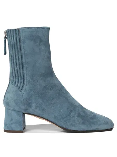 Aquazzura Boots In Blue