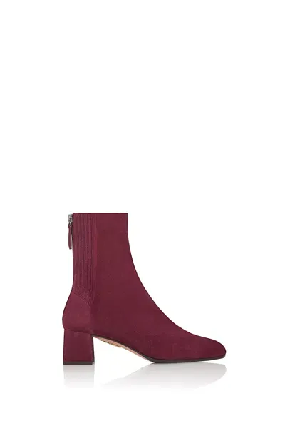 Aquazzura Saint Honore Boots In Purple