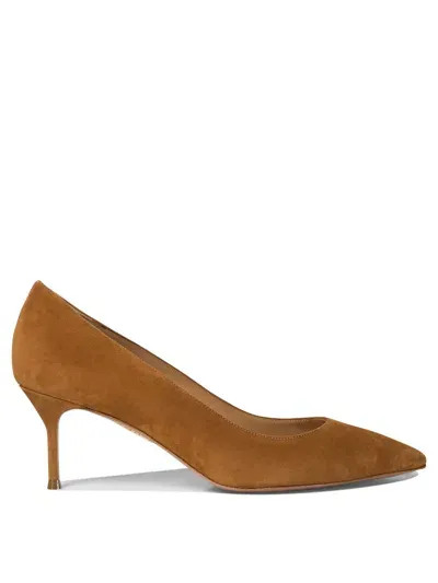 Aquazzura Women's "purist 65" Pumps In Brown