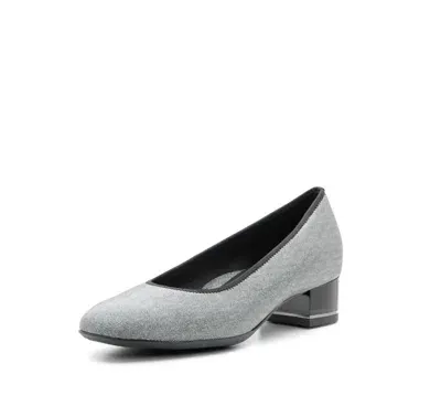 Ara Gabrielle Pump Heels In Twinkle Black In Grey