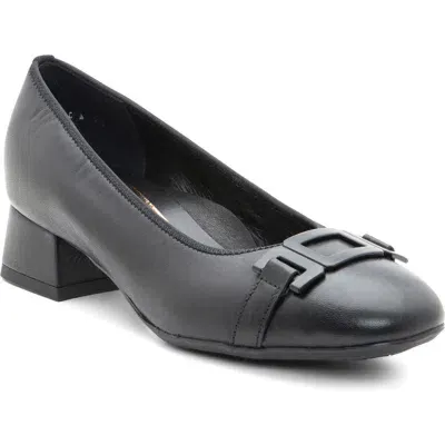 Ara Gallant 2 Pump In Black/leather