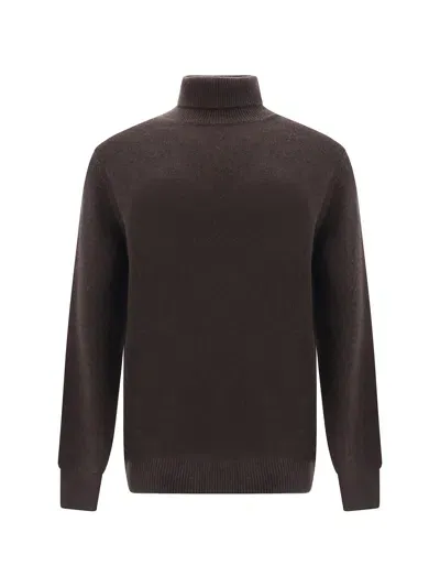 Aragona Turtleneck Sweater In Ebano