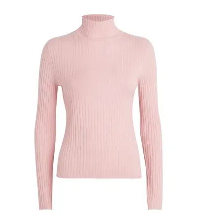 Arch 4 Cashmere Ariana Rollneck Sweater In Pink