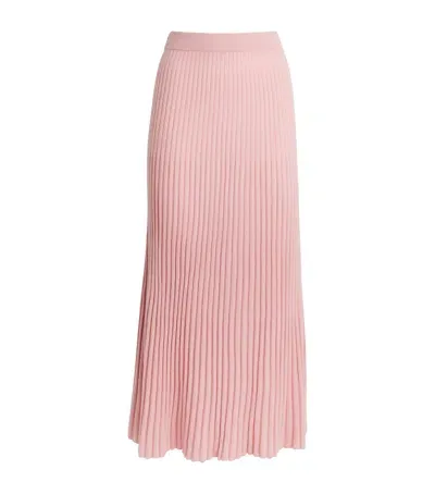 Arch 4 Cashmere Ribbed Raeyln Skirt In Pink