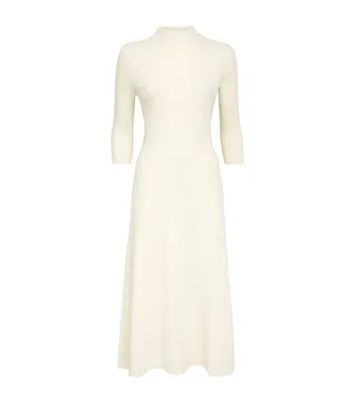 Arch 4 Cashmere Tori Midi Dress In White