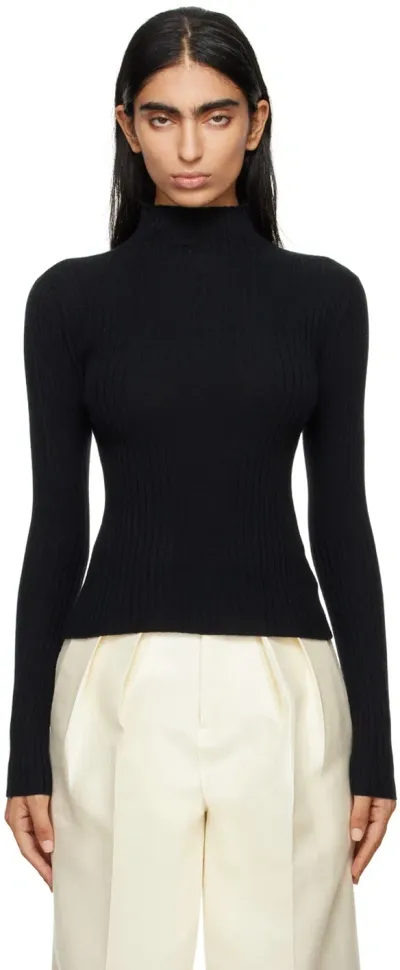 Arch4 Black Ariana Turtleneck