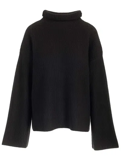 Arch4 Frankie Turtleneck Sweater In Black