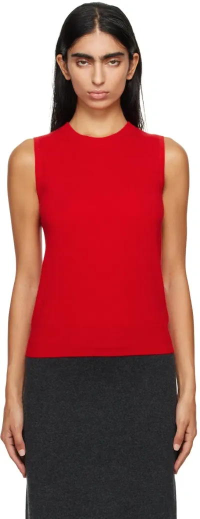 Arch4 Red Alessandra Vest In Postbox Red