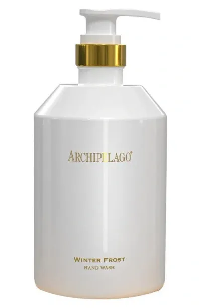 Archipelago Botanicals Winter Frost Hand Wash In White