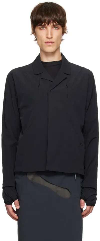 Archival Reinvent Black Cloud Suit Jacket