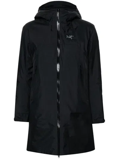 Arc'teryx Beta Gore-tex Insulated Coat In Schwarz