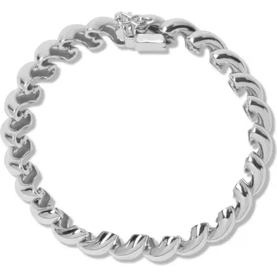 Argento Vivo Sterling Silver Mini San Marco Chain Bracelet