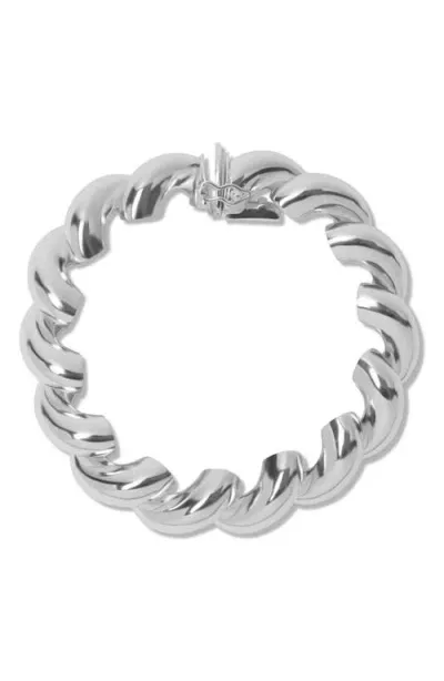 Argento Vivo Sterling Silver San Marco Large Bracelet