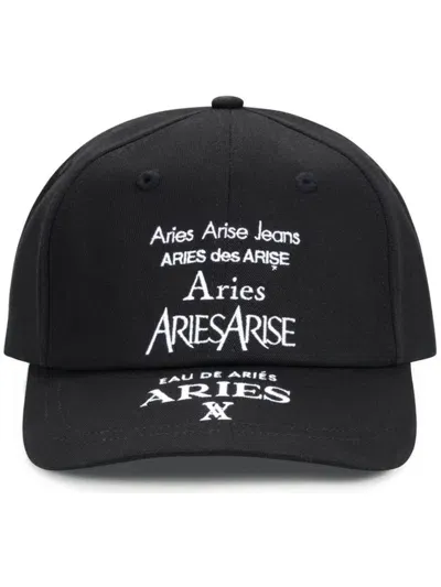 Aries Logo Cap In Black