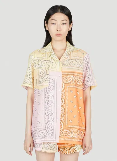 Arizona Love Paisley Motif Shirt In Pink