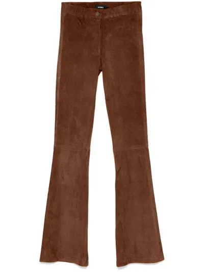 Arma Izzy Trousers In Brown