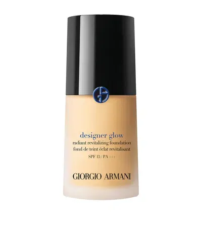 Armani Collezioni Designer Glow Foundation In Neutral