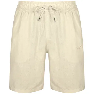 Armani Collezioni Emporio Armani Bermuda Shorts Beige