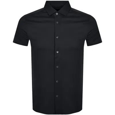 Armani Collezioni Emporio Armani Short Sleeved Shirt Navy