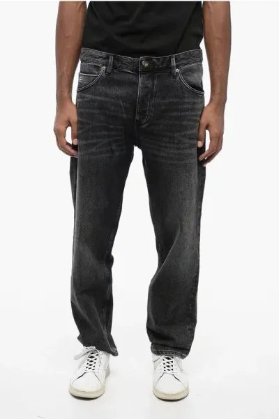 Armani Collezioni Emporio Lab Loose Fit Stone Washed Denims 26cm