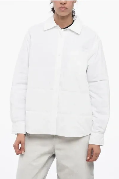 Armani Collezioni Emporio Paded Overshirt With Drawstring