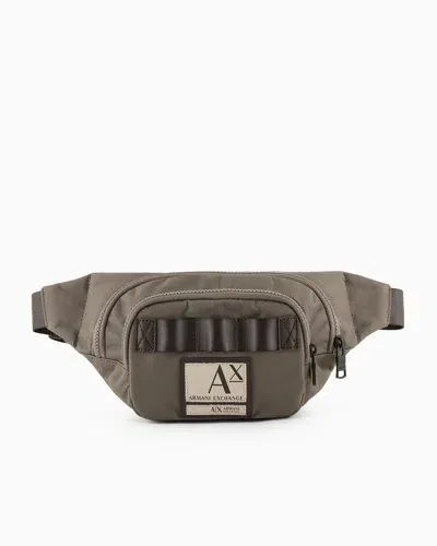 Armani Exchange Belt Bags In Green