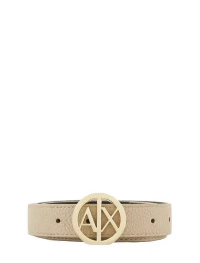 Armani Exchange Belts In Gold